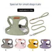 比熊泰迪 小型和中型狗步行背心风格 采购产品狗皮带 猫宠物马具