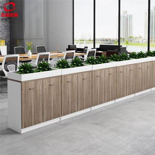 办公家俱花槽柜办公室隔断柜隔断矮柜文件柜收纳柜隔断花柜资料柜