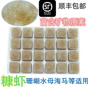 糠虾海水鱼食料珍珠虾小鱼开口过度出口级品质可喂食海马珊瑚
