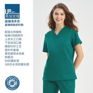 医生外科手术室口腔科科工作服套女护士分牙体刷 衣短袖 正品 洗手装