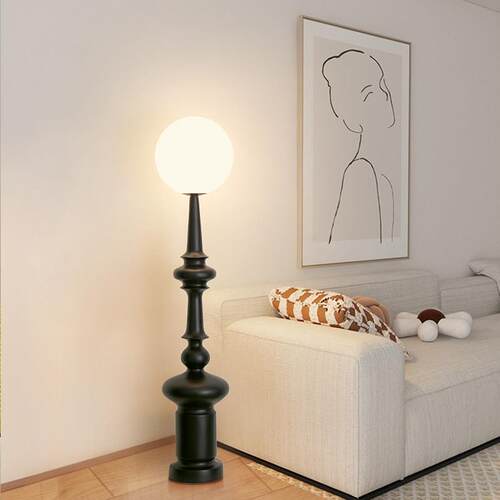 客厅沙发落地灯意大利创意罗马柱氛围装饰摆件灯卧室床头立式台灯