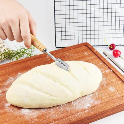 Bread Cutter Arc Curved Knife Blades Western Baguette 盈耀