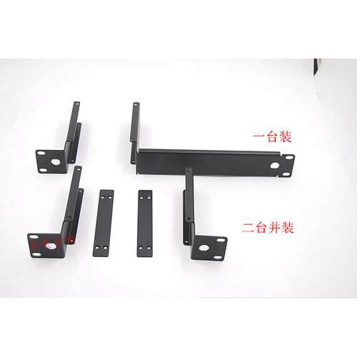 SLXD4机架SLXD4D拖二无线话筒接收器机柜专用机架TBNC延长线盲板