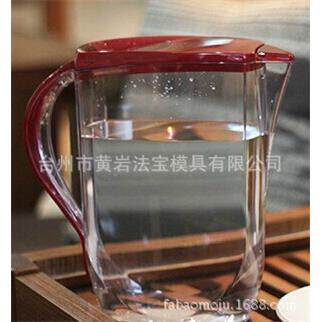 透明耐热冷水壶塑料凉水壶大容量水瓶耐高温凉水杯礼品壶模具