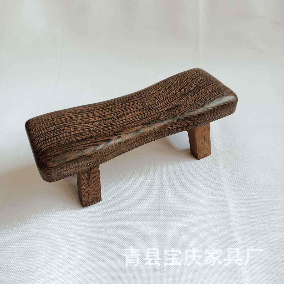 木质枕头夏凉枕鸡翅木实木睡枕弯型睡枕颈椎枕