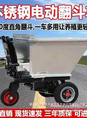电动运手推车建筑工三轮水车砂浆泥灰斗车拉粪搬养80196殖运输翻