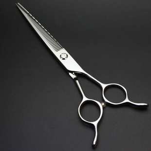 CNC数控440C宠物剪刀 高档宠物理发剪刀批发 宠物专用工具