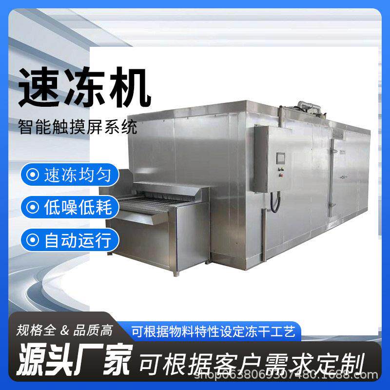 巴浪鱼马鲛鱼石斑鱼速冻机 大虾冻机 螺旋式海产品速冻流水线 I
