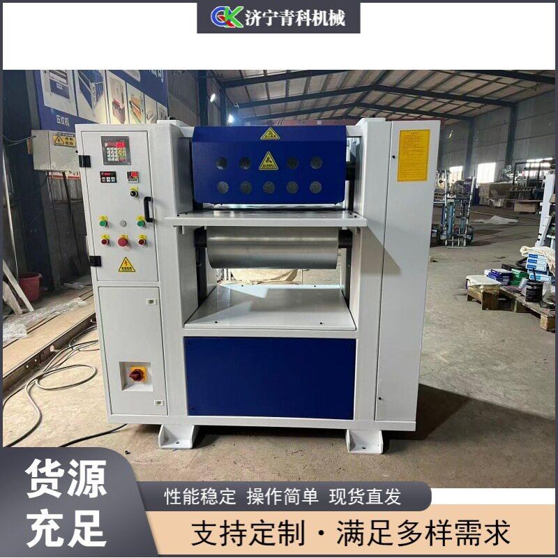 家具木地板压纹刻花机胶合板实木板印花机双面全自动压花机