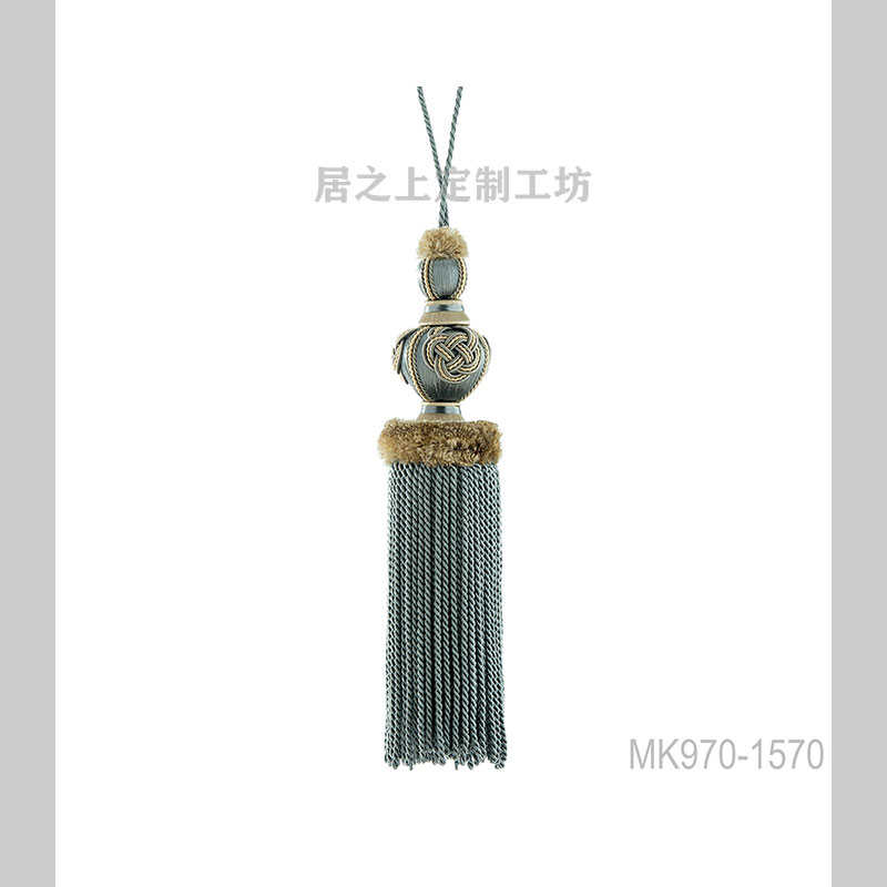 【单支价】约瑟芬法式钥匙扣手工小穗子小吊穗流苏坠小挂件复古