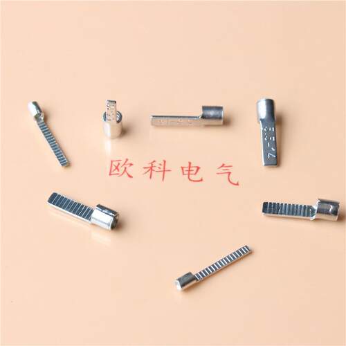 片形裸接线端子DBN1.25-10冷压端头1.25-14插片铜线鼻子1.25-18