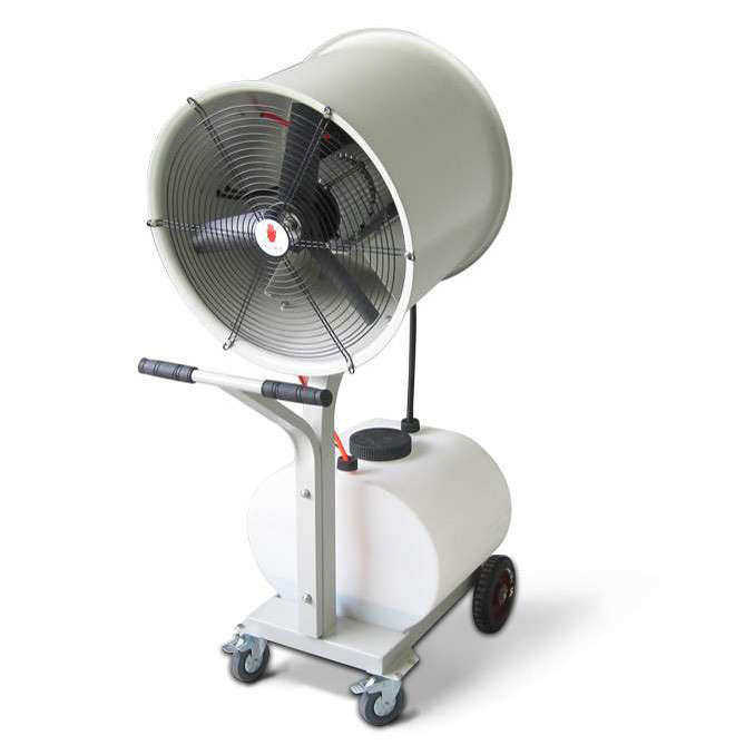 移动手推式壁挂式加湿器 工业摇头离心喷雾加湿器 离心式加湿器