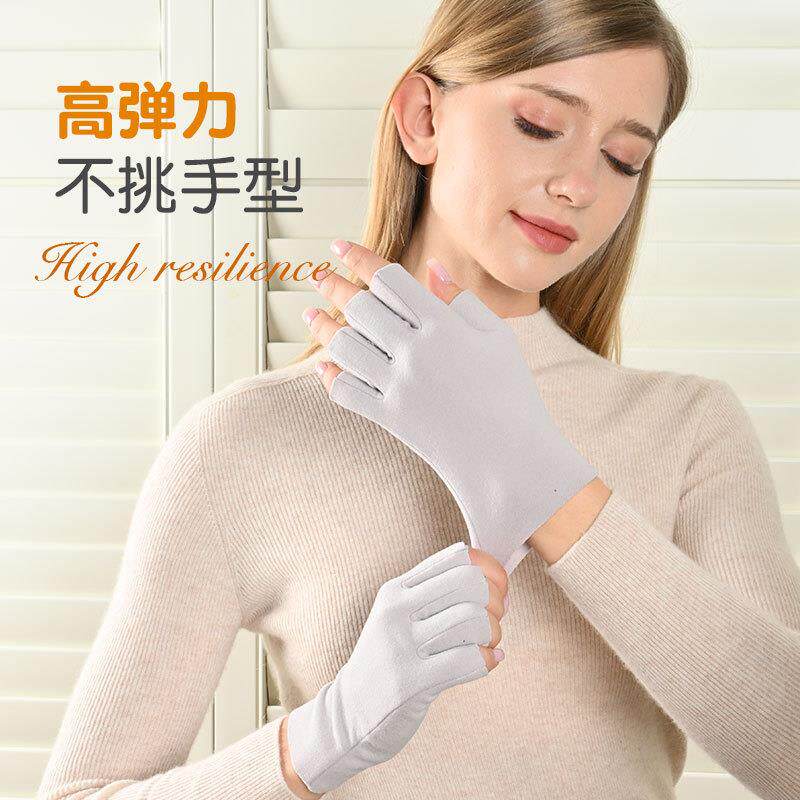 德绒秋冬保暖手套加厚加绒户外运动防寒纯棉滑雪骑行优选自行车