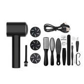 新款 外贸磨脚器吸尘电动修脚器去老茧去皮机数显美脚源头厂家代发