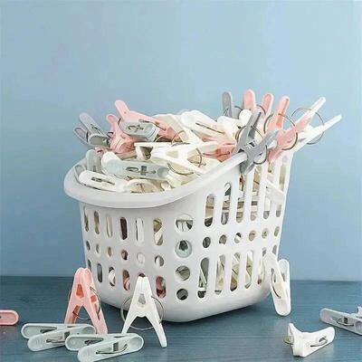 30pcs Windproof Clothespins Air Drying Clothes Socks Underwe