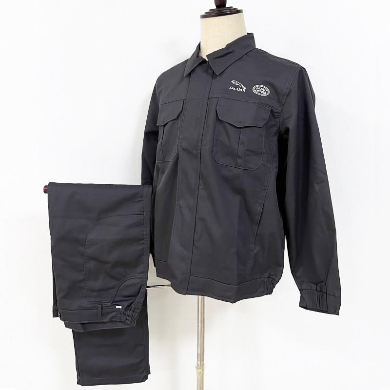 捷豹路虎4S店秋冬长袖工作服售后车间工装套装定制维修机修服