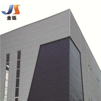 汽车修理店4s店外墙装饰铝镁锰波纹板836型波浪板0.8mm厚