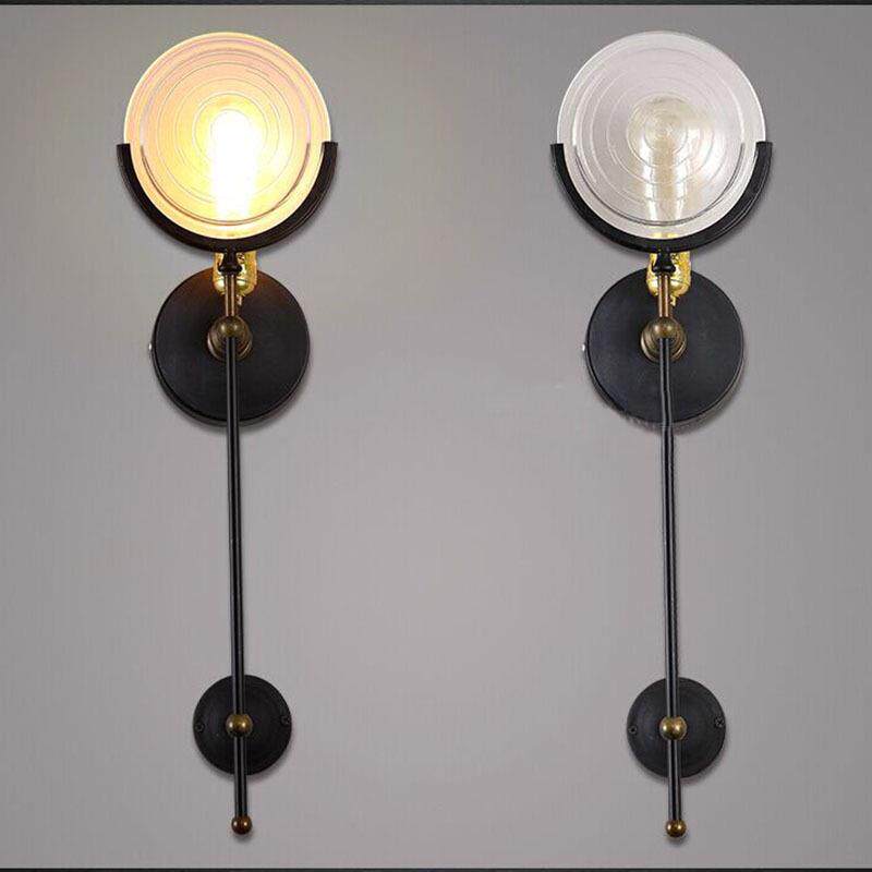 loft复古工业风餐厅咖啡厅装饰小壁灯床头卧室阳台吧台店铺过道灯