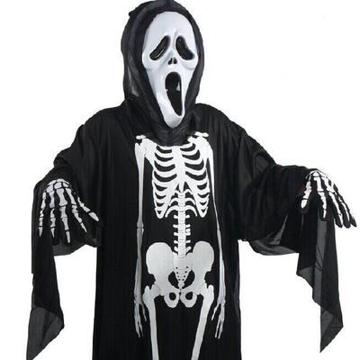 Skeleton Bones Bodysuit, Halloween