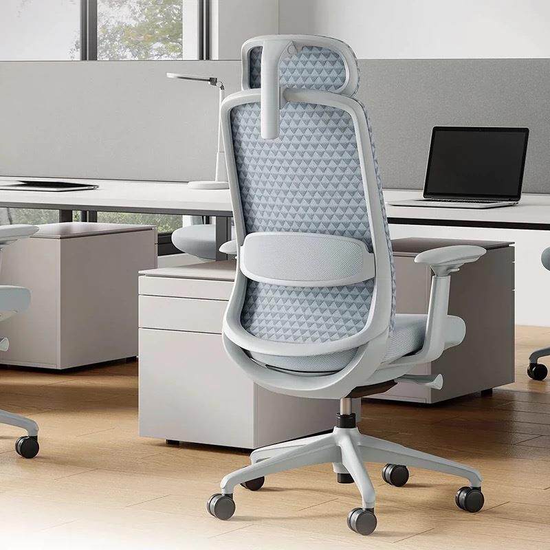 人体工学椅舒适久坐不累电脑椅透气网布办公椅多功能可躺电脑椅