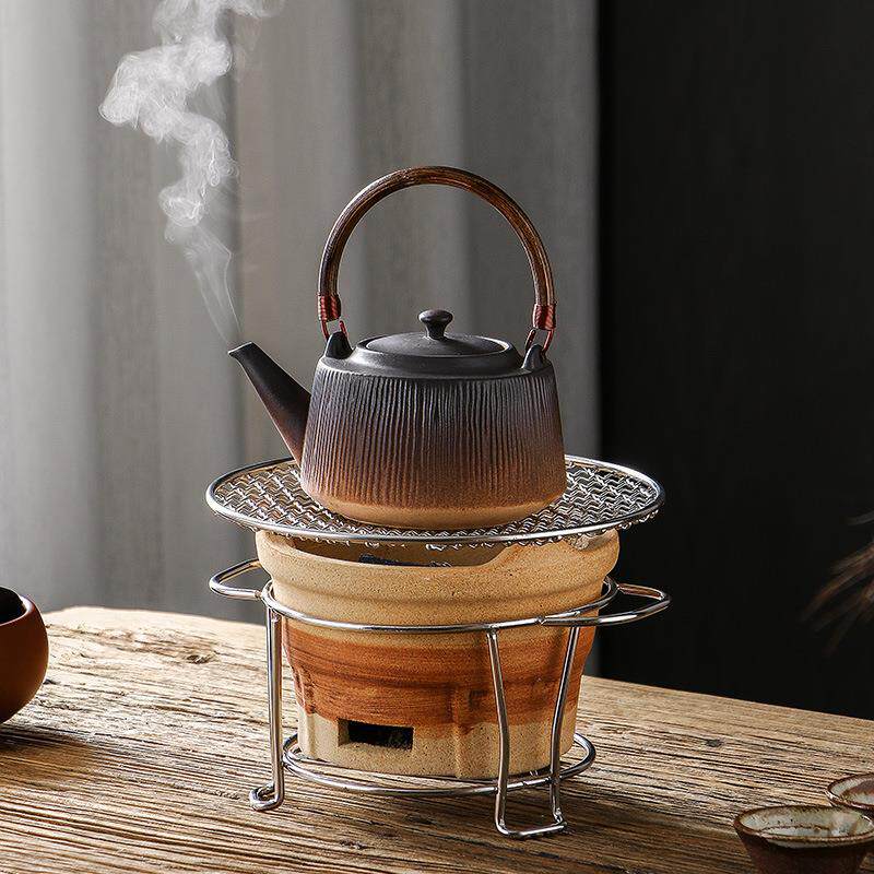 炭火边炉火锅野外炭炉 煮茶器煮茶炉 围炉煮茶烧水炉户外大号碳炉