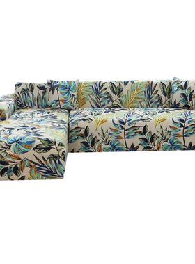 直销新款BK9K2022弹力四季通用皮沙发套罩全包一体式笠盖布三坐垫