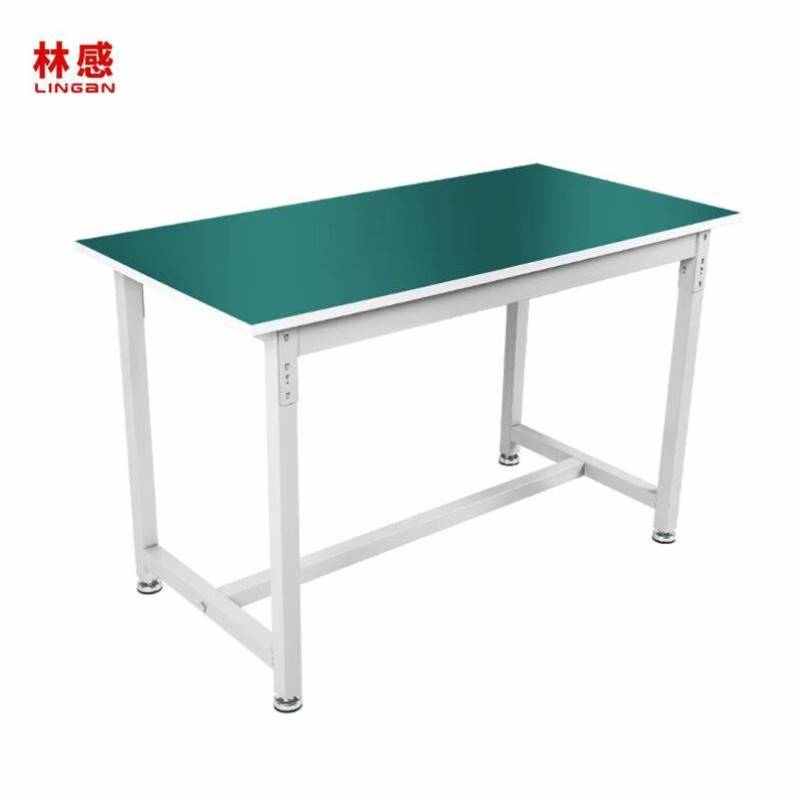 林感防静电工作台流水线操作台打包台实验桌装配台维修台80*80cm