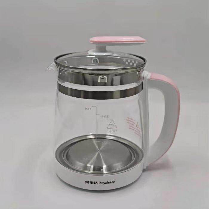 荣事达养生壶配件YSH1536B/1563Q/1563F单壶不带盖1.8L玻璃壶身