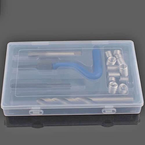 M3-M16钢丝螺套/螺套丝攻螺套工具/卸套器/冲断器牙套四件套装