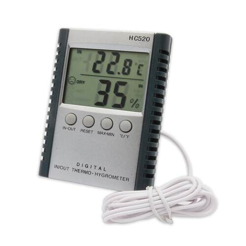 室内外环境温湿度计 HC520 高精度数显电子温湿度表 外置温度探头