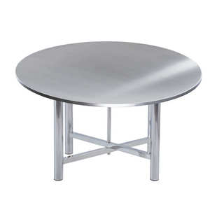 转盘搭配.酒店人折叠桌可坐8.圆桌20人面大圆米米12简易115不锈钢