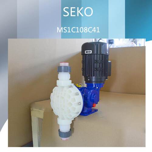 赛高SEKO计量泵MS1C138机械隔膜计量泵 MS1隔膜泵PVDF泵头耐腐蚀