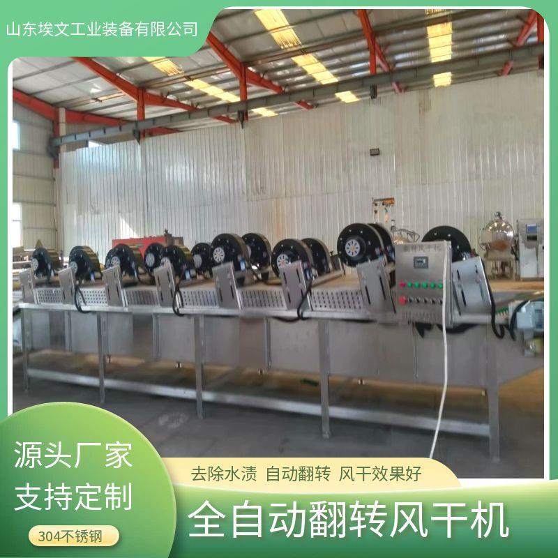 全自动新疆大枣风干流水线平行风干机葡萄干杏干机电加热食品级