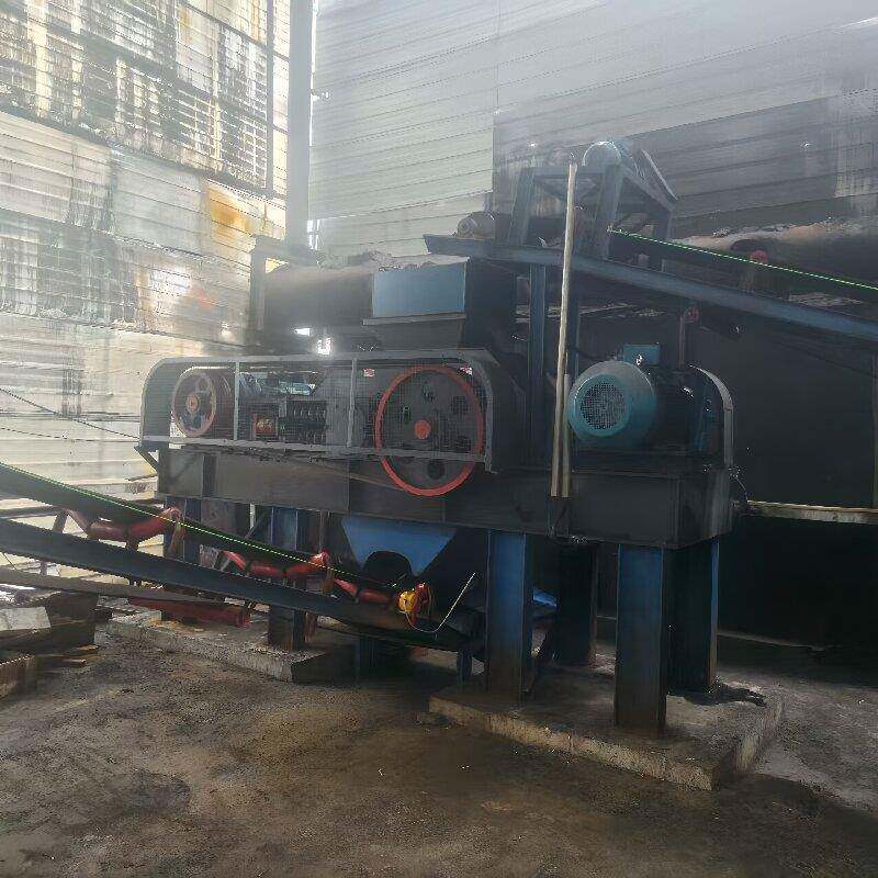 建筑垃圾破碎制砖煤矸石狼牙破防爆电机煤矿用碎煤机双齿辊破碎机
