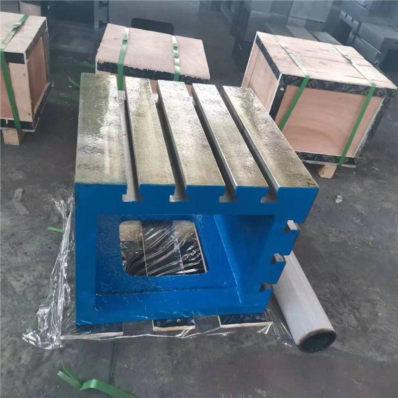 摇臂钻工作台平面T型槽垫箱等高方箱数控机床工作台垫箱铸铁
