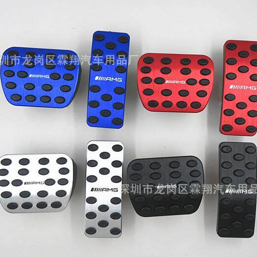 适用于：16-7款A级、16-17B级、GLA、CLA免打孔铝合金油门踏板