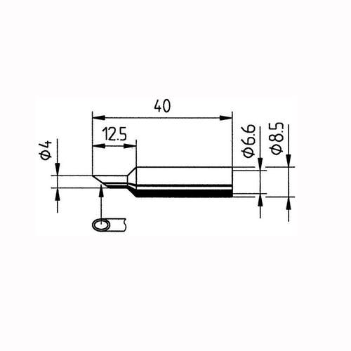 高千穗832PW烙铁头ersa爱莎烙铁咀勺形 PTC 70 POWER TOOL洛铁头