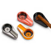 汉尼库克HANNICOOK雪茄烟灰缸 金属锌合金电镀便携单槽雪茄烟缸