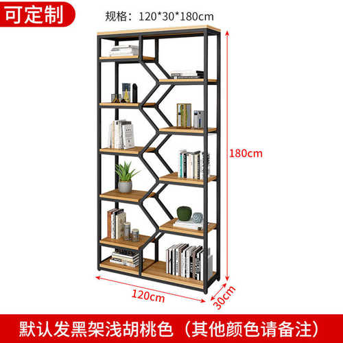 办公室铁书架置可多层屏风形象摆件装饰品艺展示架落地物墙移动架