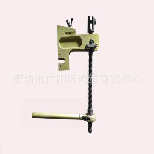 带电作业直线卡可调直线吊钩卡丝杠400mm直线吊钩卡电工检修弯板