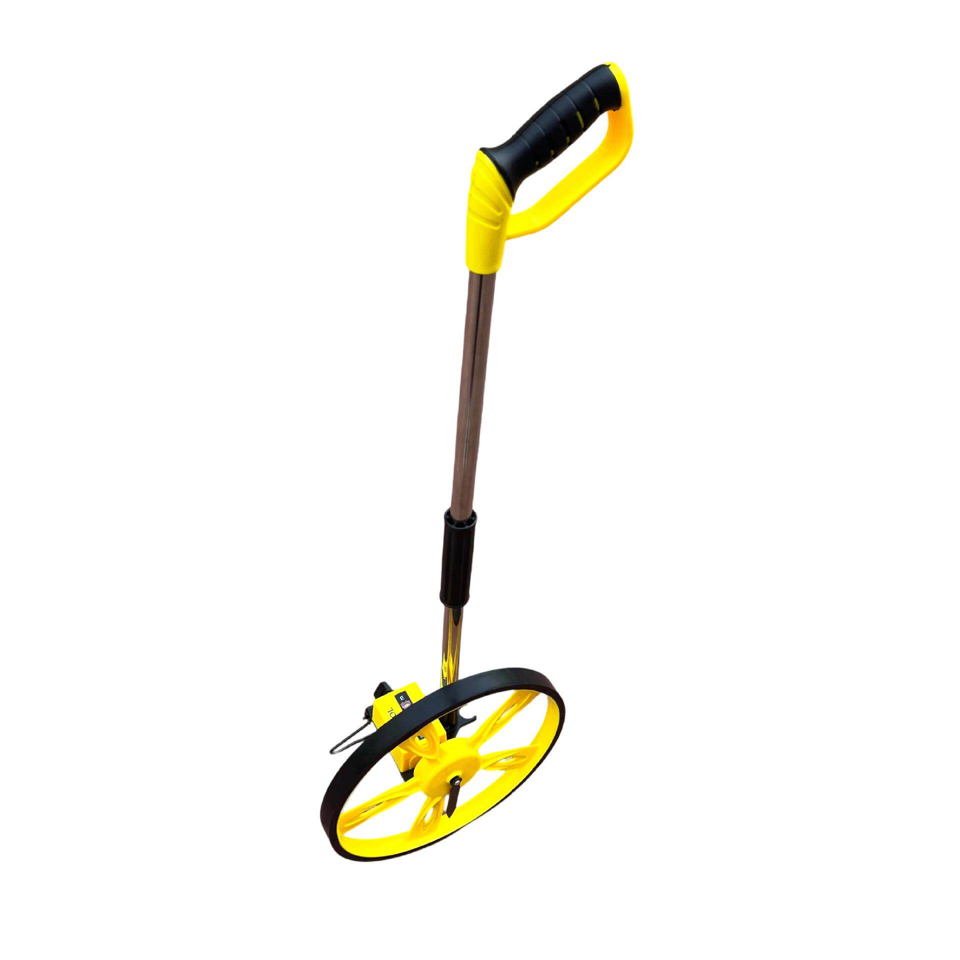 供厂机械测距轮户外数计显手推式轮测量轮12电子米器测距滚仪