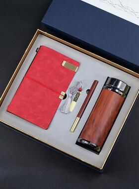 创笔意办公文本教a6仿皮复记事商35468务办公记本商会活动纪古念