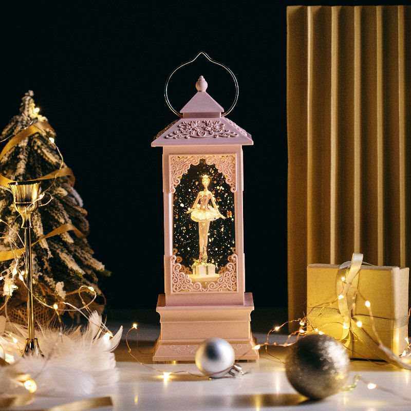 音乐盒芭蕾女孩飘雪水晶球灯旋转芭公主小女生儿童生日,家装灯饰光源,小夜灯,淘宝优惠券,粉丝福利购,淘宝优惠卷