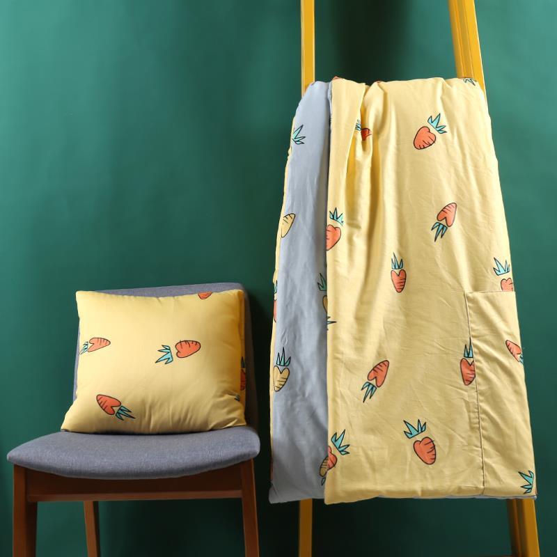 抱枕被子两午靠垫棉汽车午靠背办公用学生休秋40778860睡冬小被子