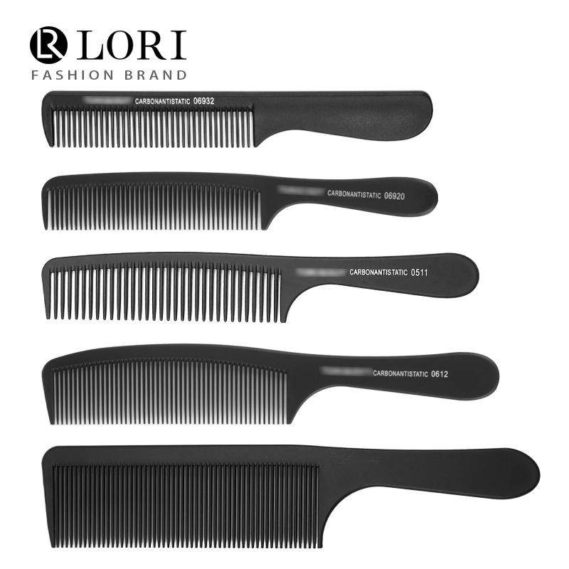 沙龙手柄理发梳托尼盖碳纤梳发廊男士头发推剪梳手柄玻纤裁剪发梳