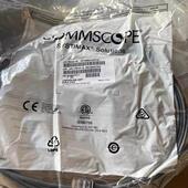 正品 RJ110电话跳线安普电话线测试线 康普2米鸭嘴跳线转网口RJ45