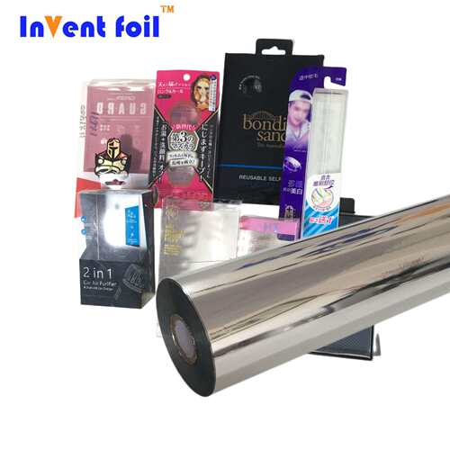 INVENTFOIL烫金膜防刮花膜UV光油耐810胶带电化铝烫金纸热烫专用