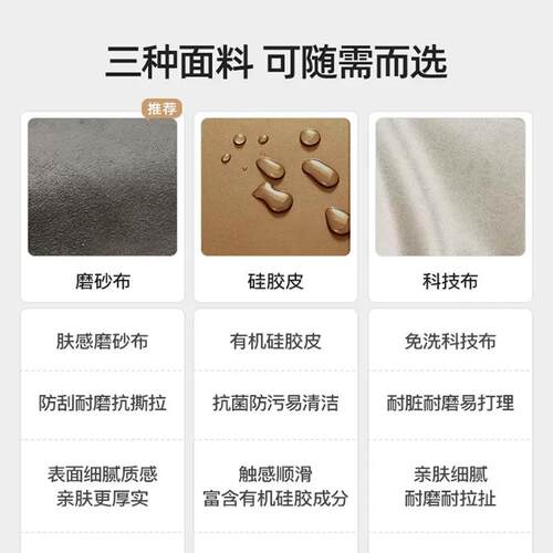 意式极简帆船磨砂布沙发超宽坐深客厅现代简约懒人羽绒科技布沙发