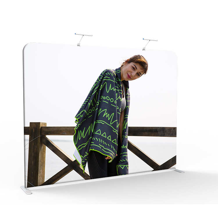 快幕秀展示架 广告器材展示板 背景签到墙 便携式广告展示器材