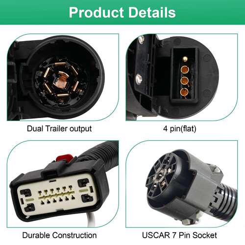 9L3Z-15A416-B BL3Z-13A576-C 适用09-14 F-150 7路拖挂车连接器